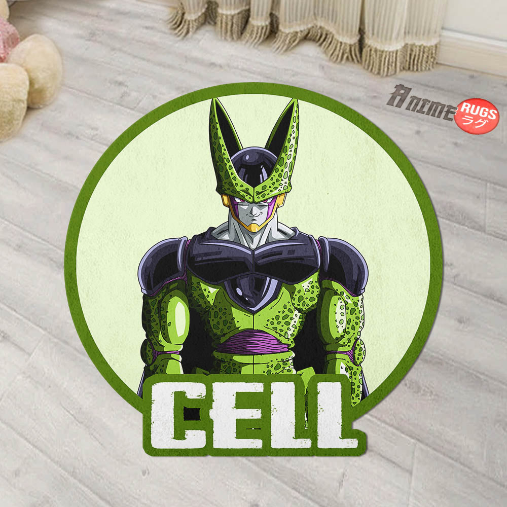 Cell Shaped Rug Custom Anime Dragon Ball Mats For Bedroom Living Room Quality Carpets-Animerugs