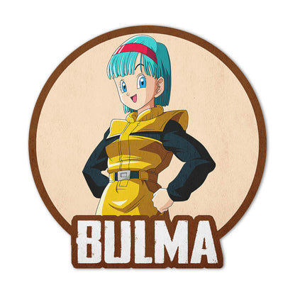 Bulma Shaped Rug Custom Anime Dragon Ball Mats For Bedroom Living Room Quality Carpets-Animerugs