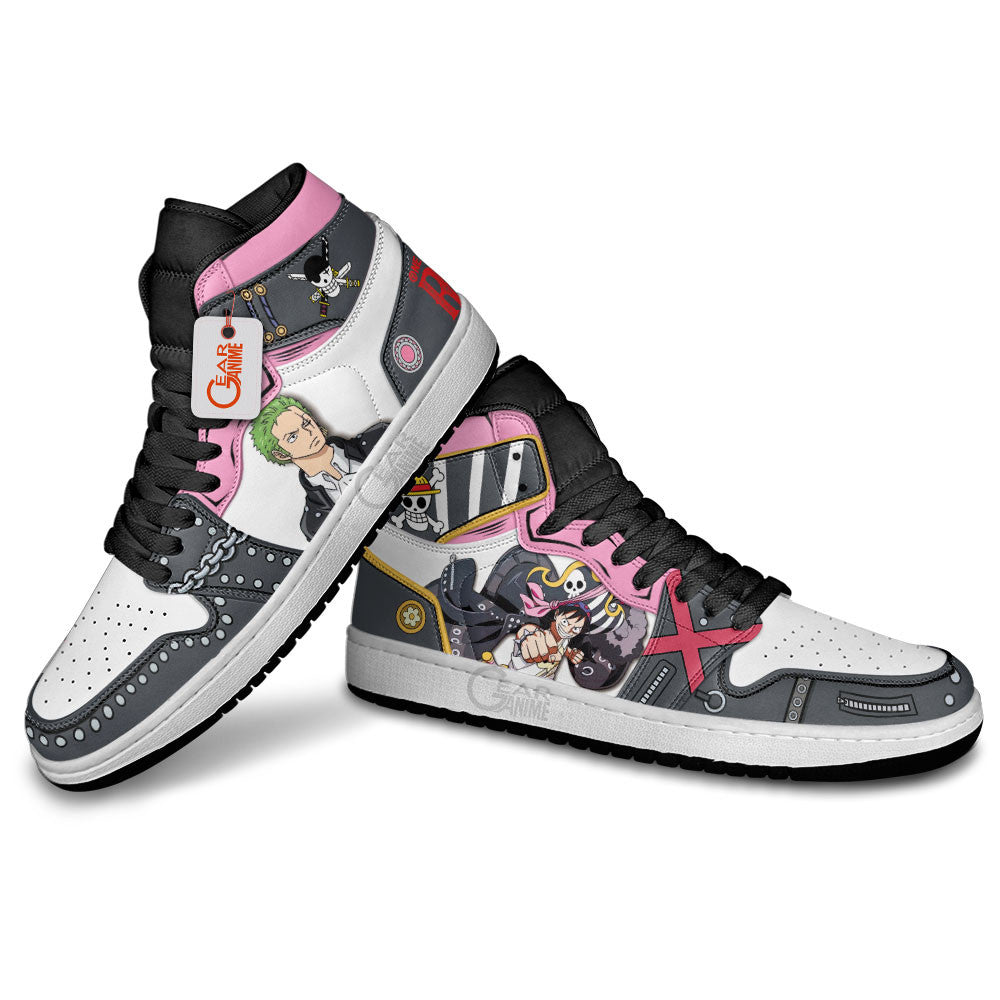 Luffy Sanji Usopp Zoro J1 Sneakers - Custom Anime Design