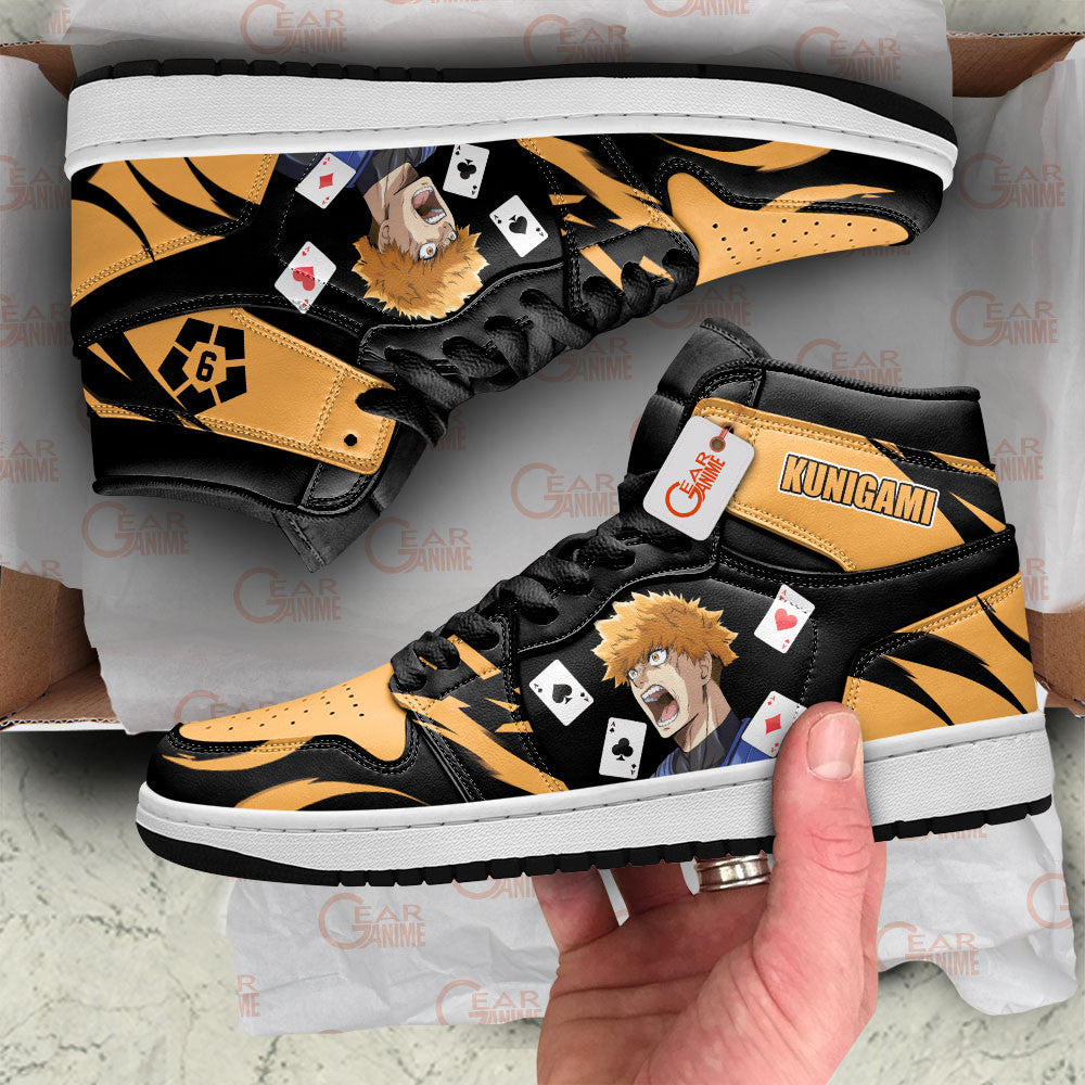 Rensuke Kunigami Shoes J1-Sneakers Personalized Gearanime.com