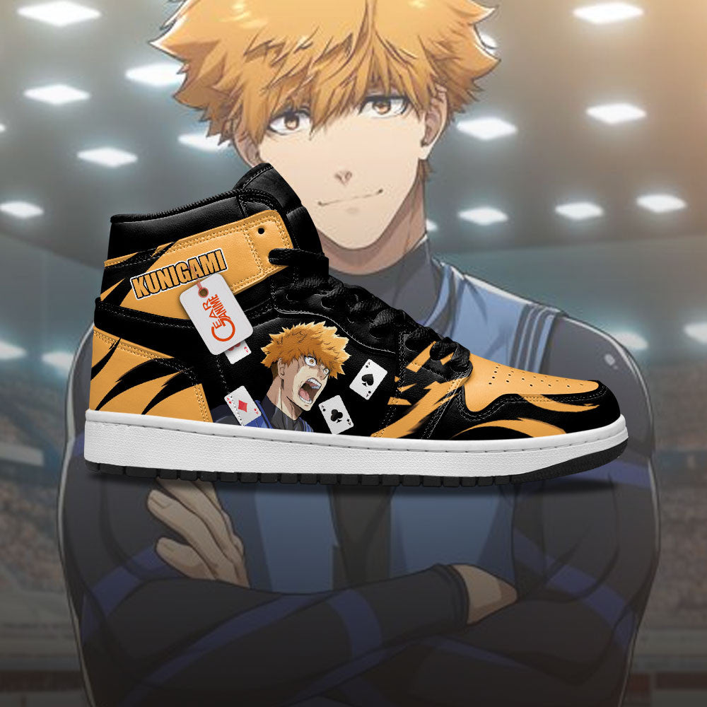 Rensuke Kunigami Shoes J1-Sneakers Personalized Gearanime.com
