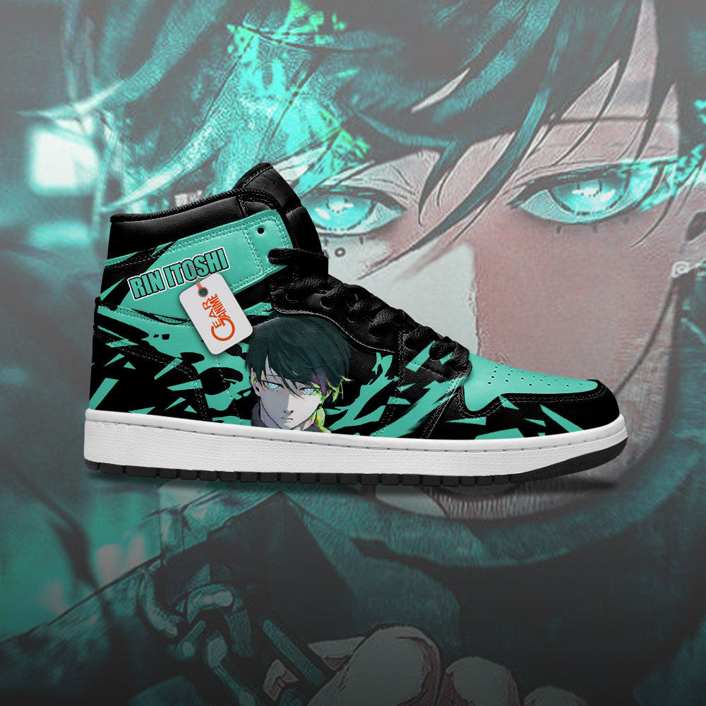 Rin Itoshi J1 Sneakers - Custom Anime Design