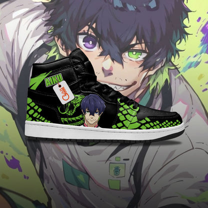 Oliver Aiku J1 Sneakers - Custom Anime Design
