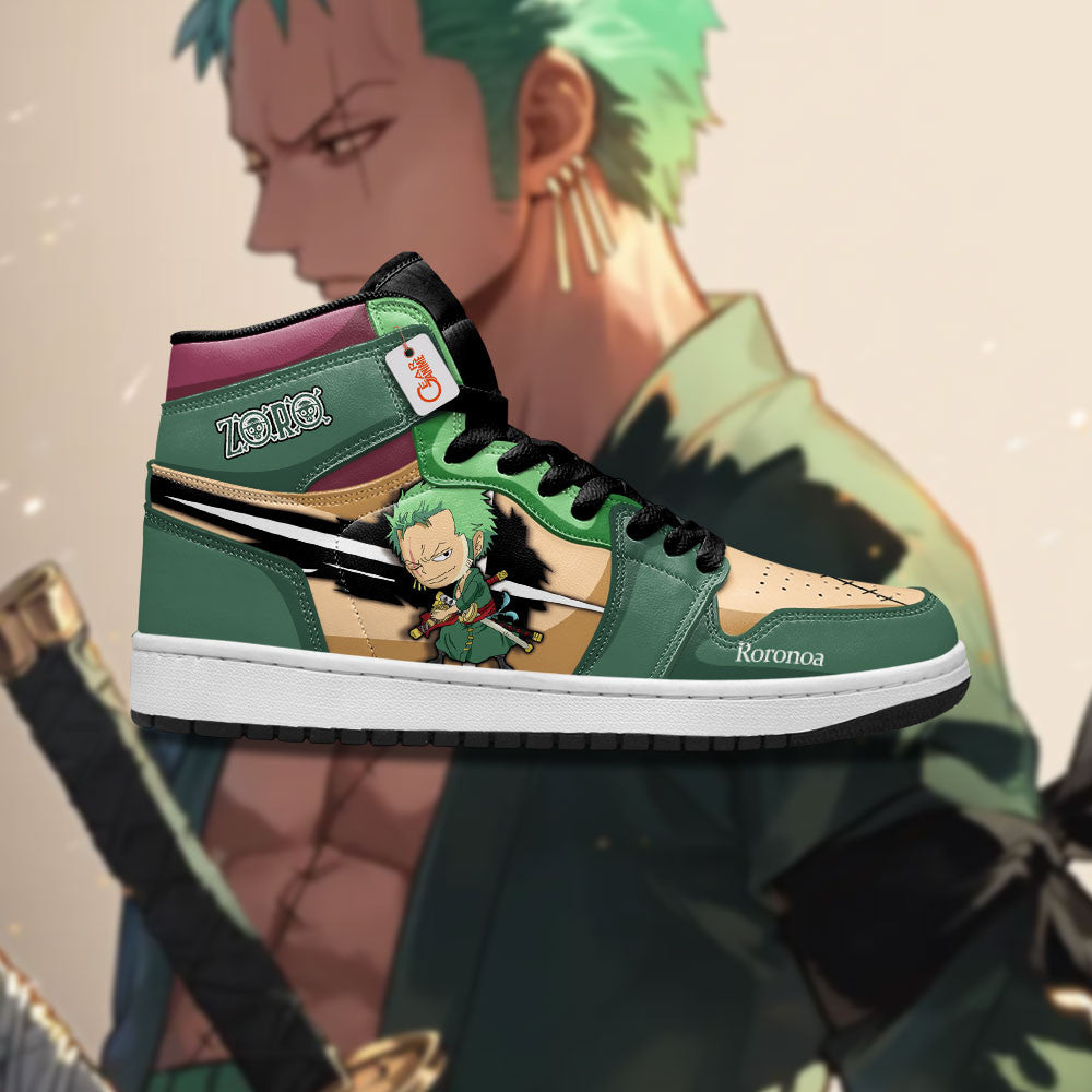 Roronoa Zoro Shoes J1-Sneakers Personalized Gearanime.com