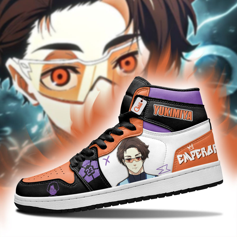 Kenyu Yukimiya J1 Sneakers - Custom Anime Design