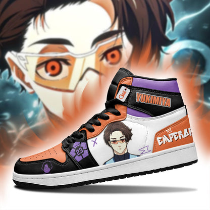 Kenyu Yukimiya J1 Sneakers - Custom Anime Design
