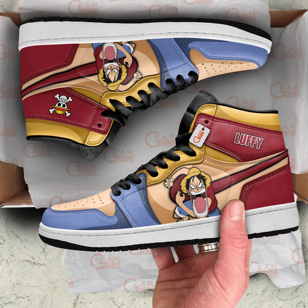 Luffy J1-Sneakers Shoes Personalized Collection Gearanime.com