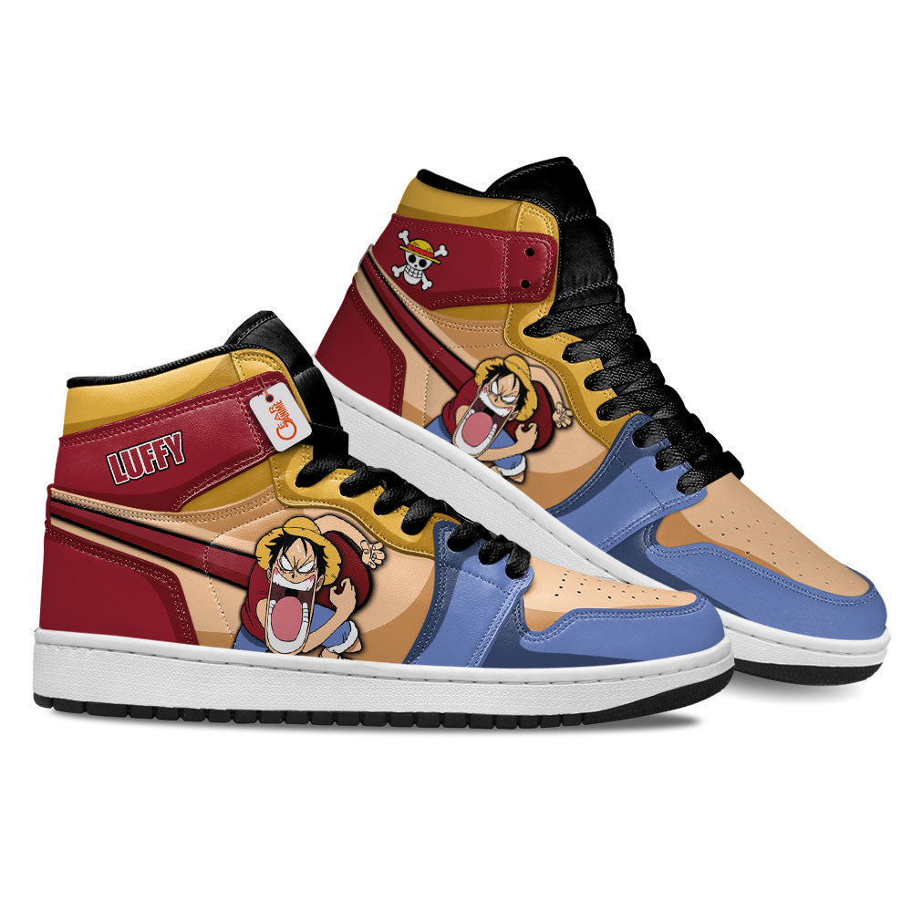 Luffy J1-Sneakers Shoes Personalized Collection Gearanime.com